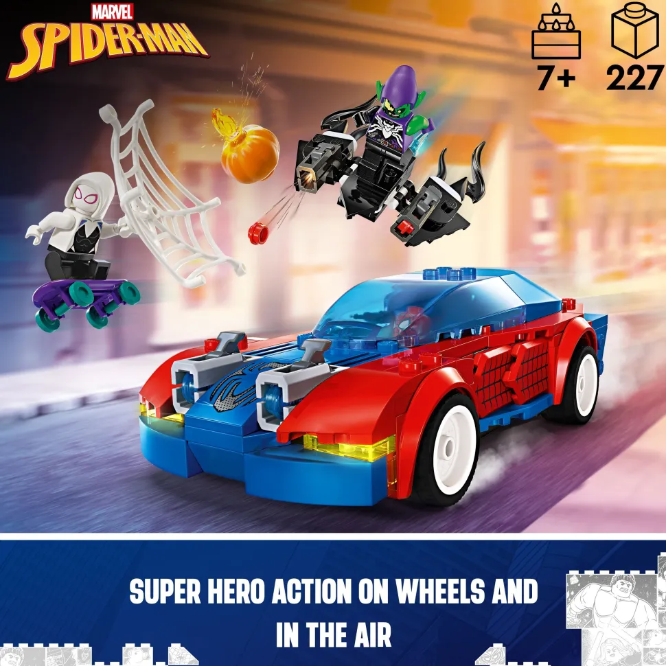 LEGO 76279 Marvel Spider-Man Race Car & Venom Green Goblin Fashion