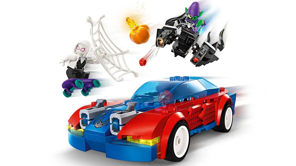 LEGO 76279 Marvel Spider-Man Race Car & Venom Green Goblin Fashion