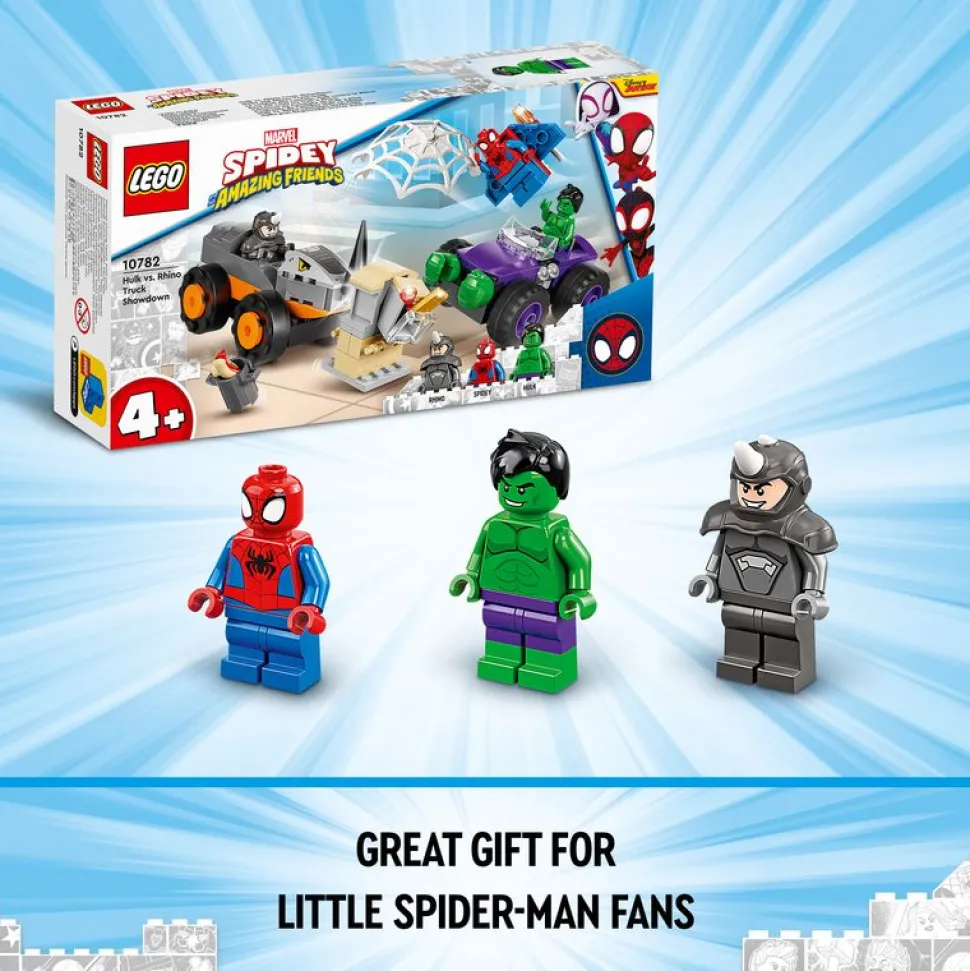 LEGO 10782 Marvel Spidey Hulk Vs. Rhino Truck Showdown Cheap