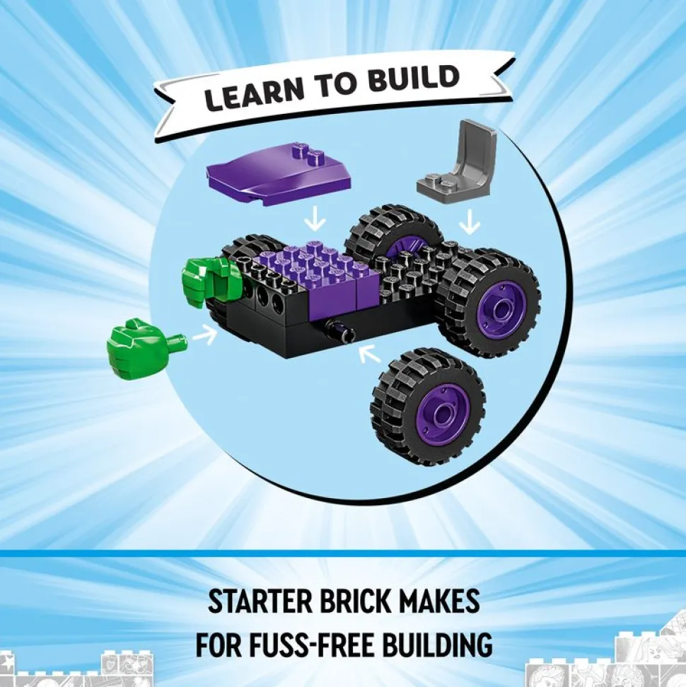 LEGO 10782 Marvel Spidey Hulk Vs. Rhino Truck Showdown Cheap