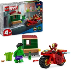 LEGO 76287 Marvel Super Heroes Iron Man With Bike And The Hulk Fashion