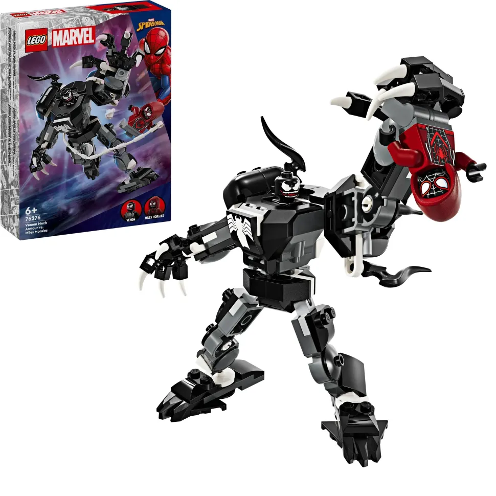 LEGO 76276 Marvel Venom Mech Armor Vs. Miles Morales Hot