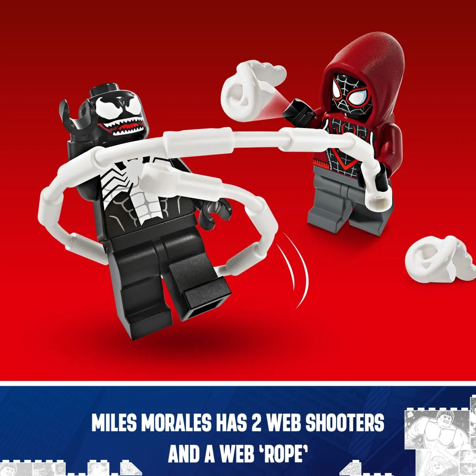 LEGO 76276 Marvel Venom Mech Armor Vs. Miles Morales Hot