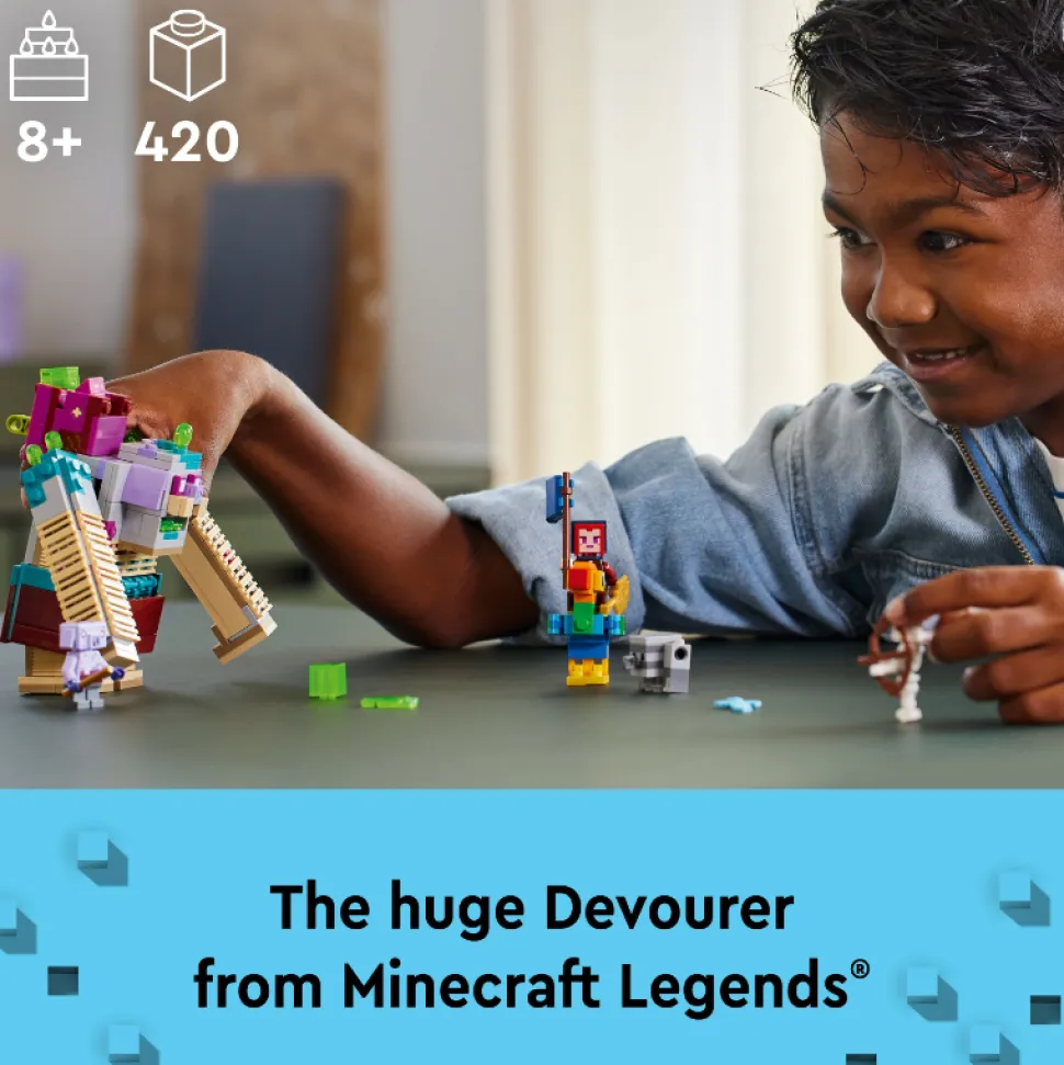 LEGO 21257 Minecraft Legends The Devourer Showdown Best Sale