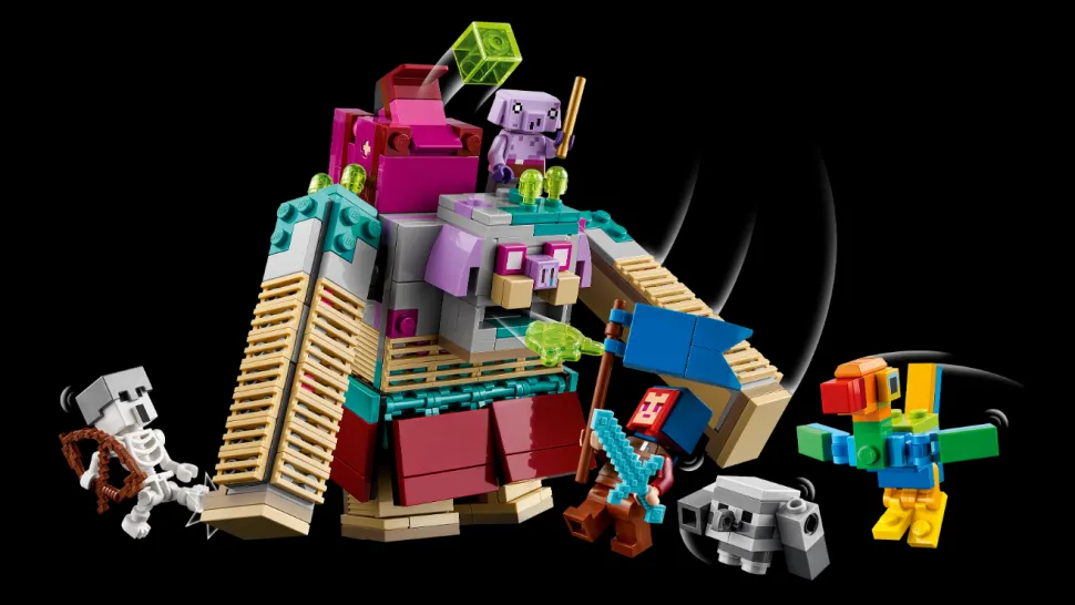 LEGO 21257 Minecraft Legends The Devourer Showdown Best Sale