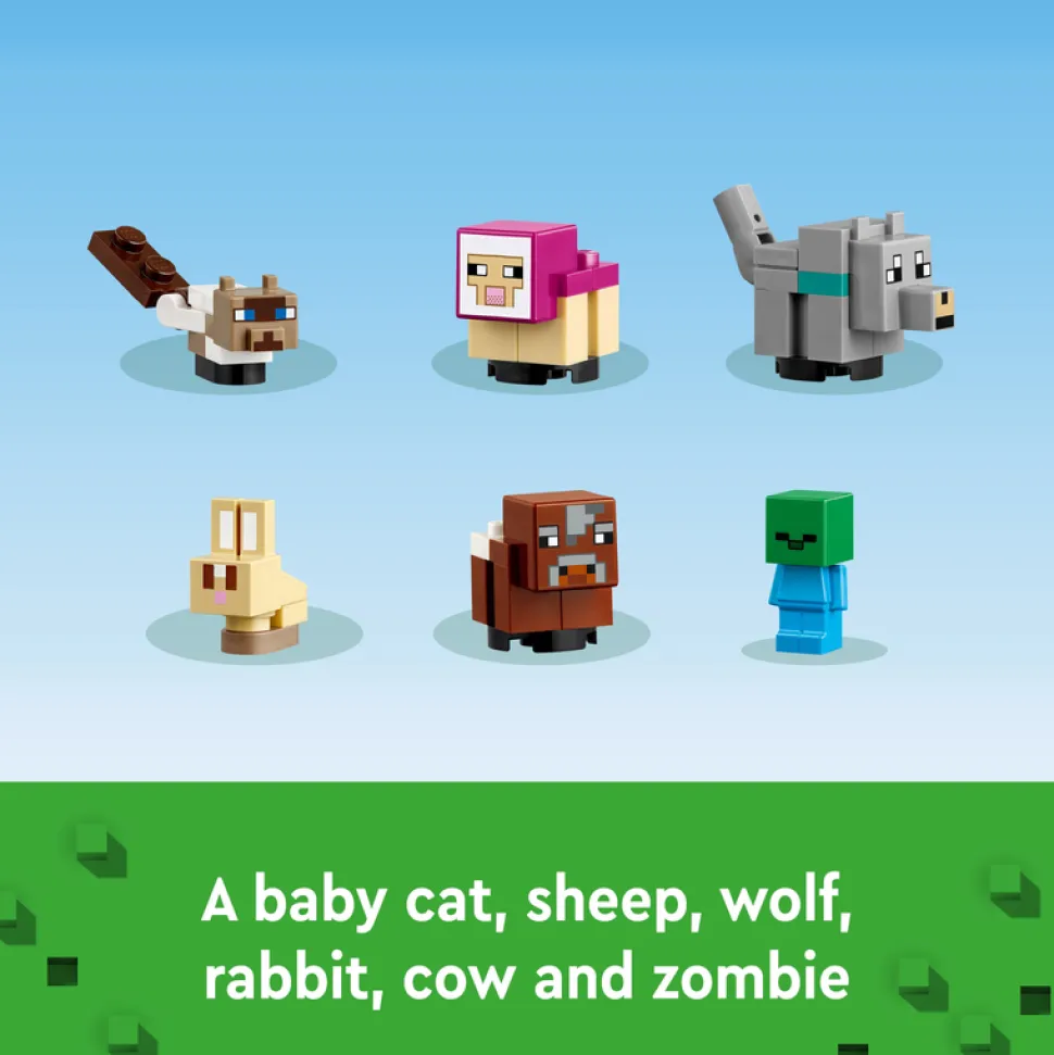 LEGO 21253 Minecraft The Animal Sanctuary Fashion