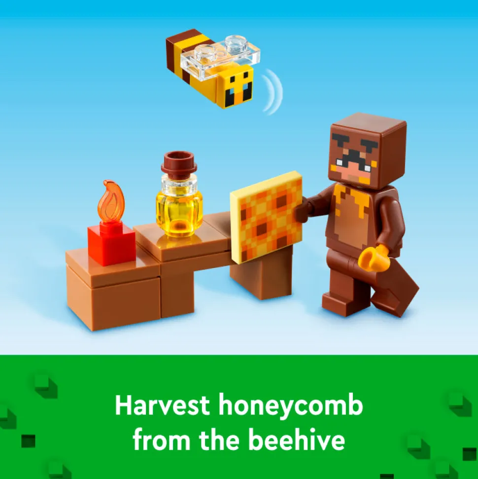 LEGO 21241 Minecraft The Bee Cottage Store