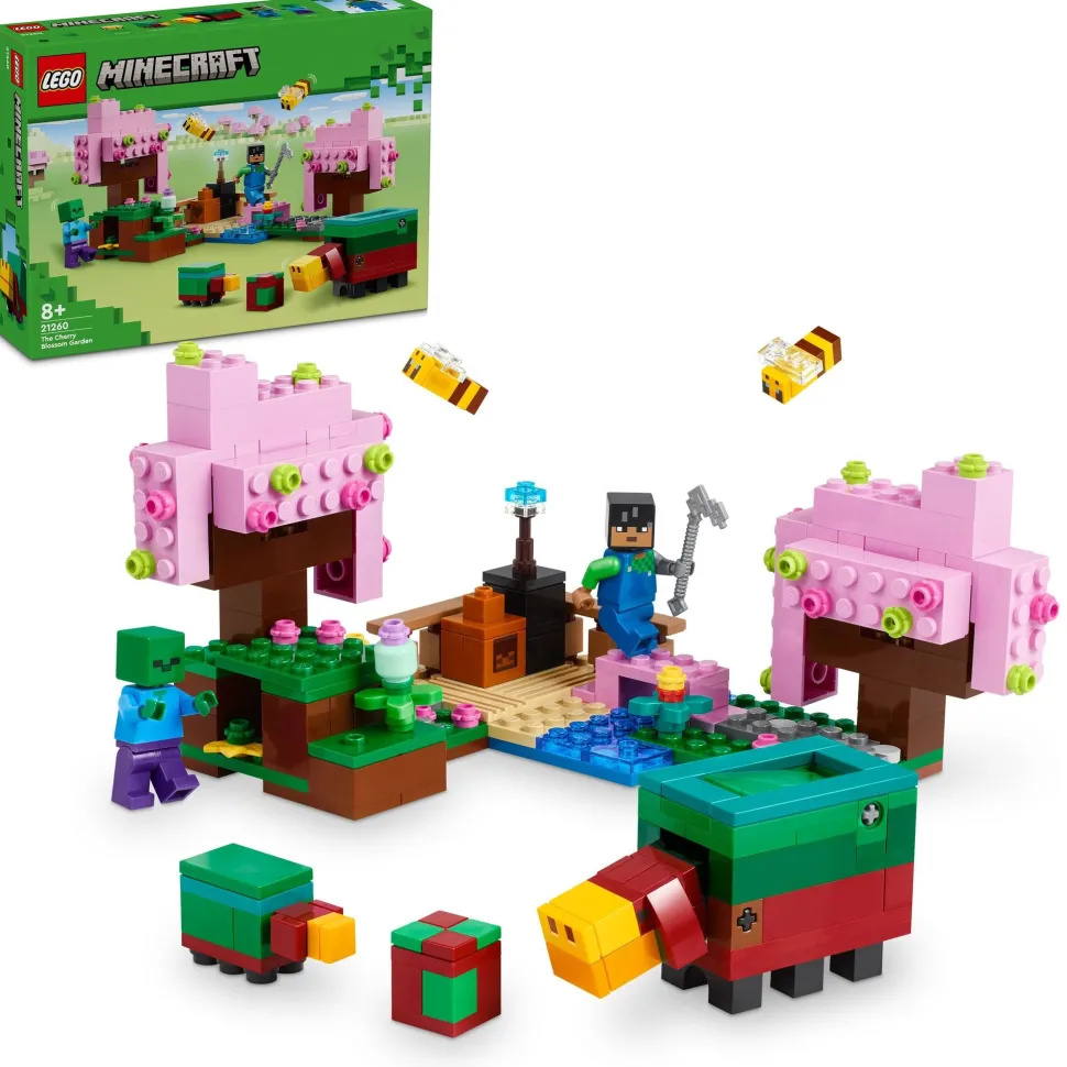 LEGO 21260 Minecraft The Cherry Blossom Garden Shop