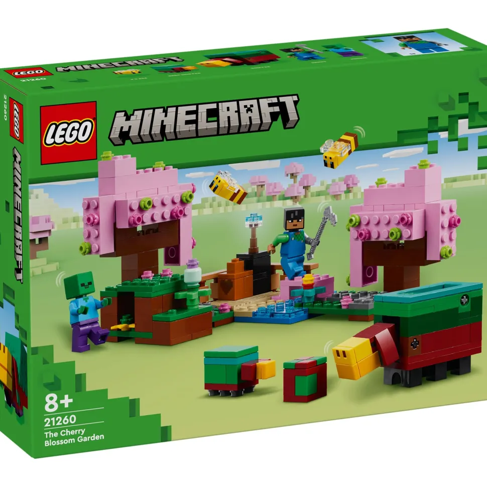 LEGO 21260 Minecraft The Cherry Blossom Garden Shop