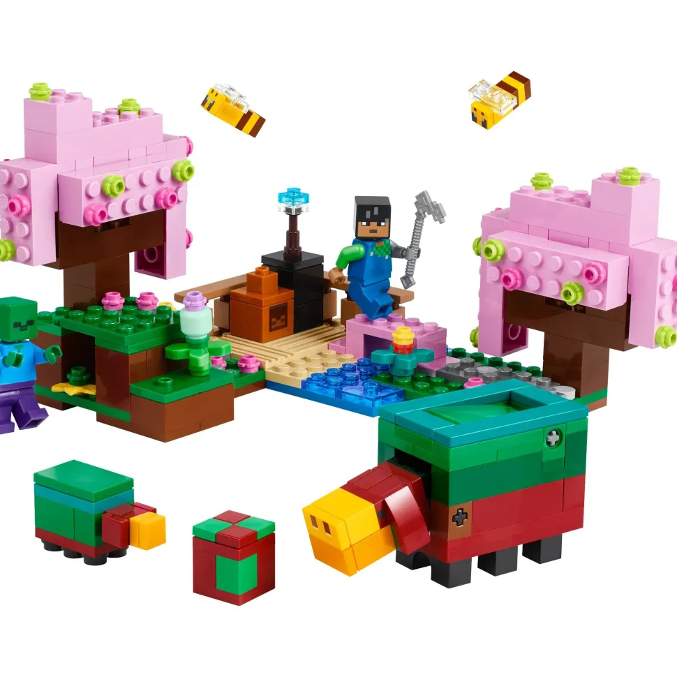 LEGO 21260 Minecraft The Cherry Blossom Garden Shop