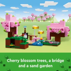 LEGO 21260 Minecraft The Cherry Blossom Garden Shop