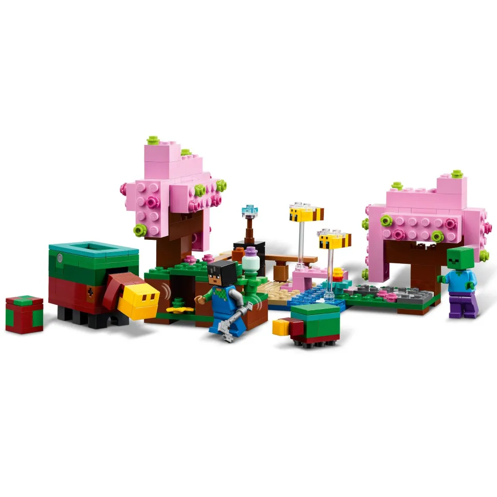 LEGO 21260 Minecraft The Cherry Blossom Garden Shop