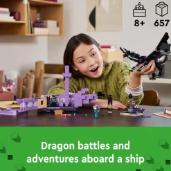 LEGO 21264 Minecraft The Ender Dragon And End Ship Best