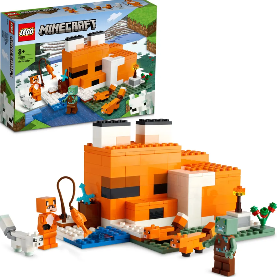 LEGO 21178 Minecraft The Fox Lodge Cheap