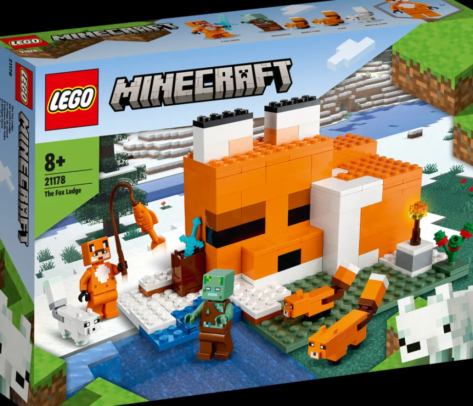 LEGO 21178 Minecraft The Fox Lodge Cheap