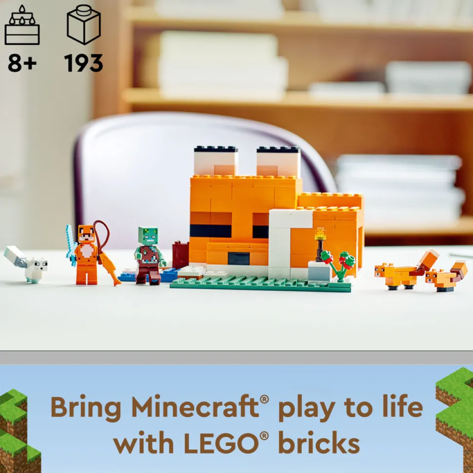 LEGO 21178 Minecraft The Fox Lodge Cheap