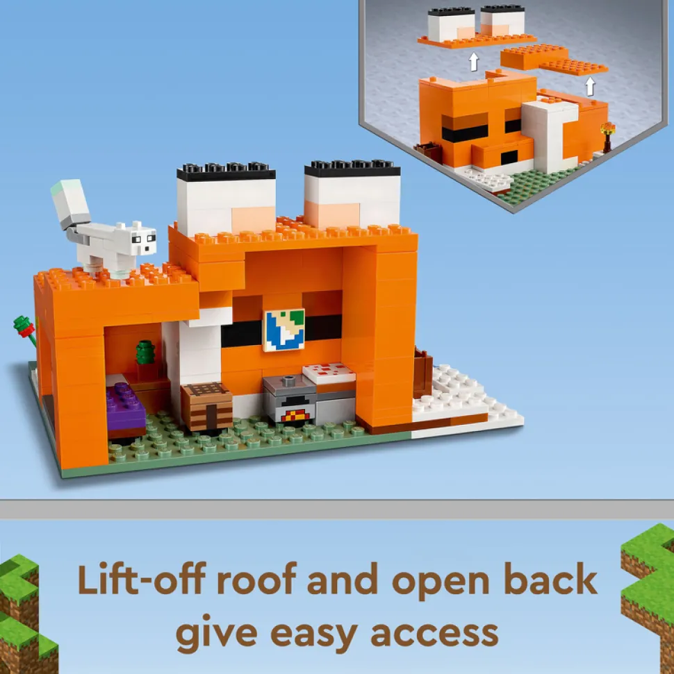 LEGO 21178 Minecraft The Fox Lodge Cheap