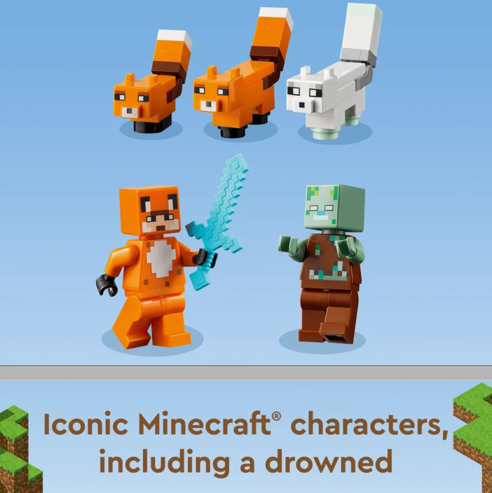 LEGO 21178 Minecraft The Fox Lodge Cheap
