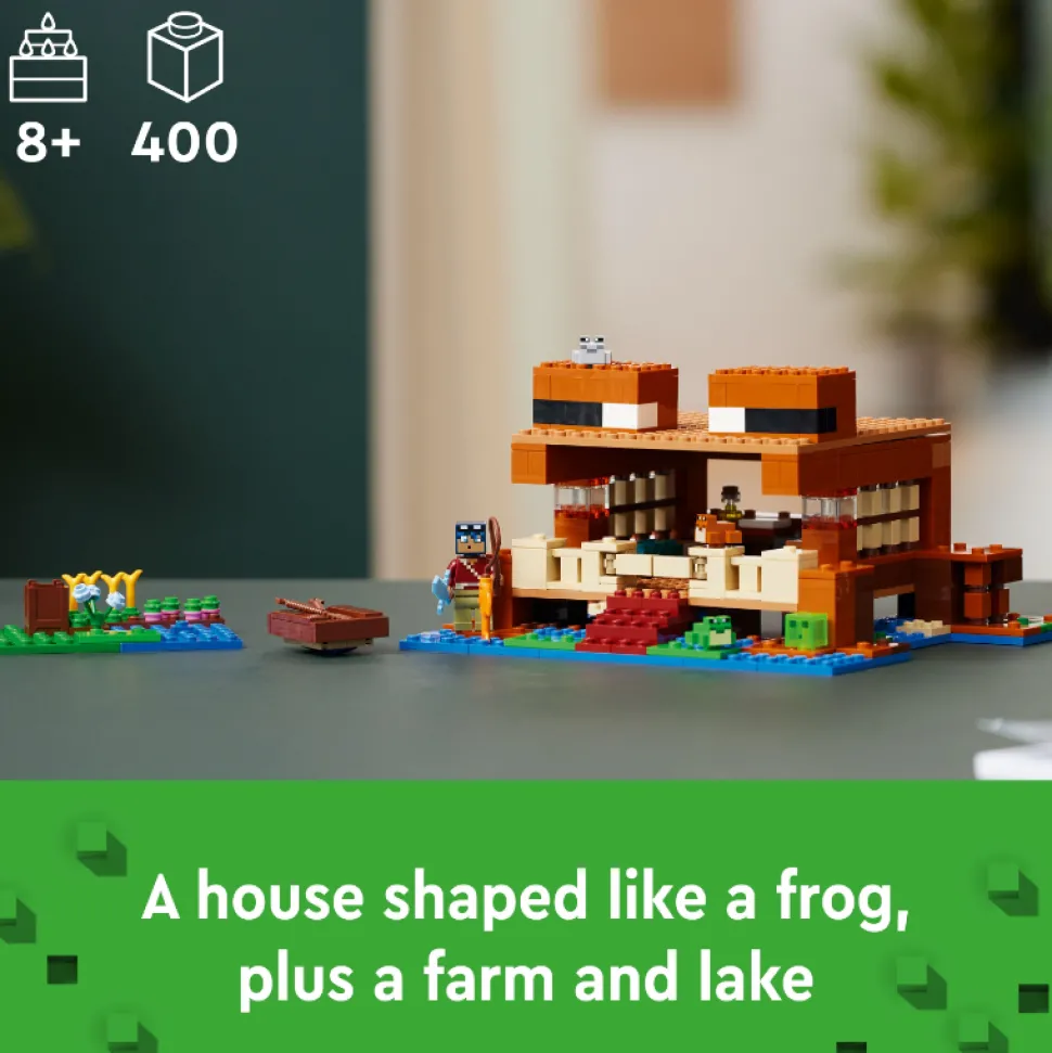 LEGO 21256 Minecraft The Frog House Flash Sale