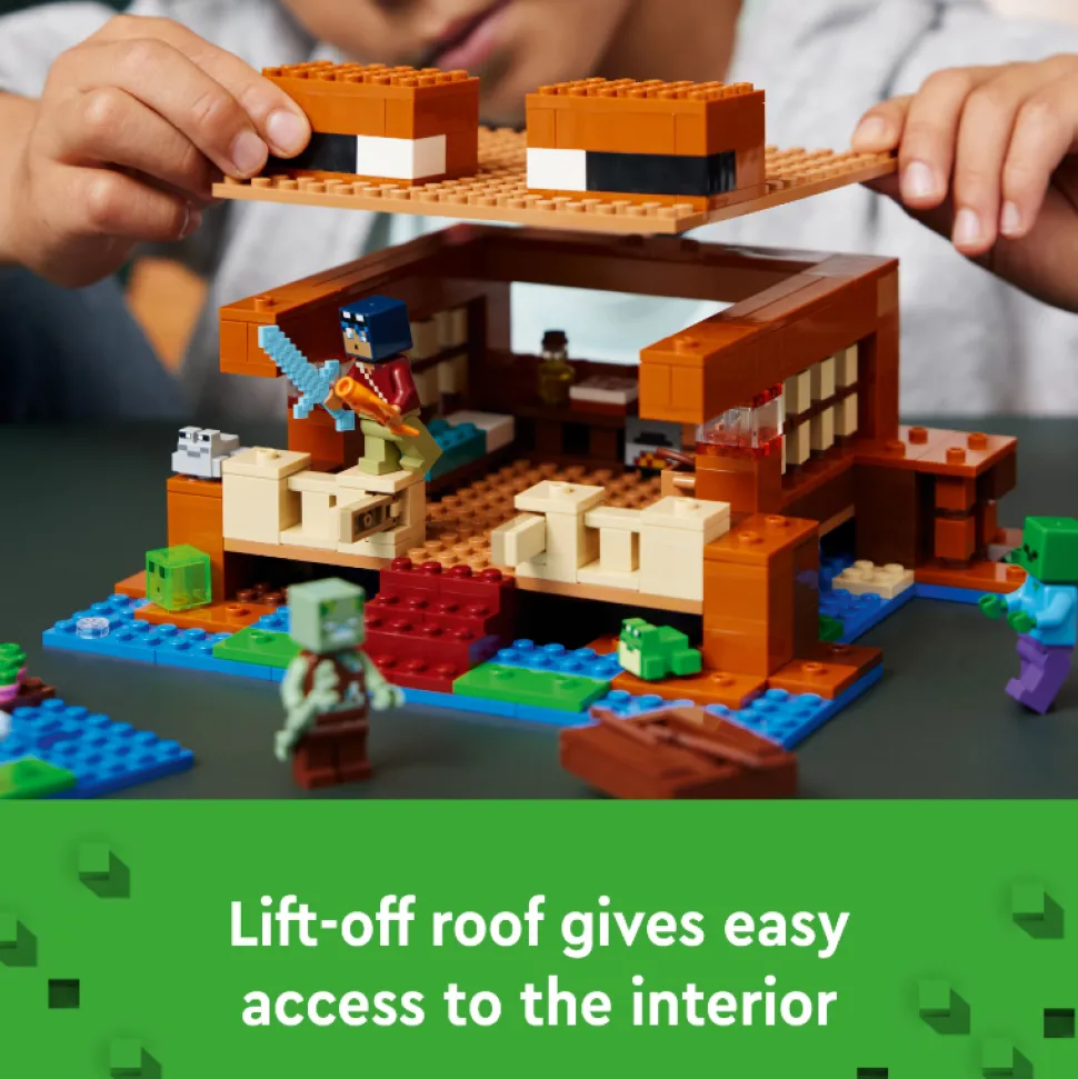 LEGO 21256 Minecraft The Frog House Flash Sale