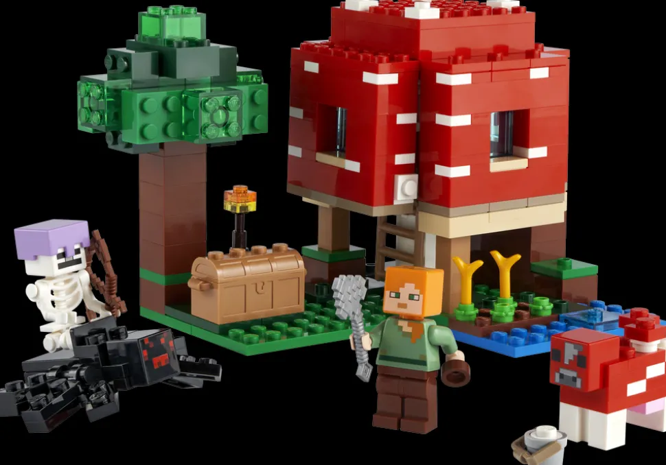 LEGO 21179 Minecraft The Mushroom House Fashion