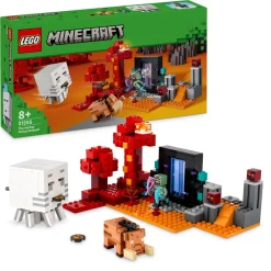 LEGO 21255 Minecraft The Nether Portal Ambush Best