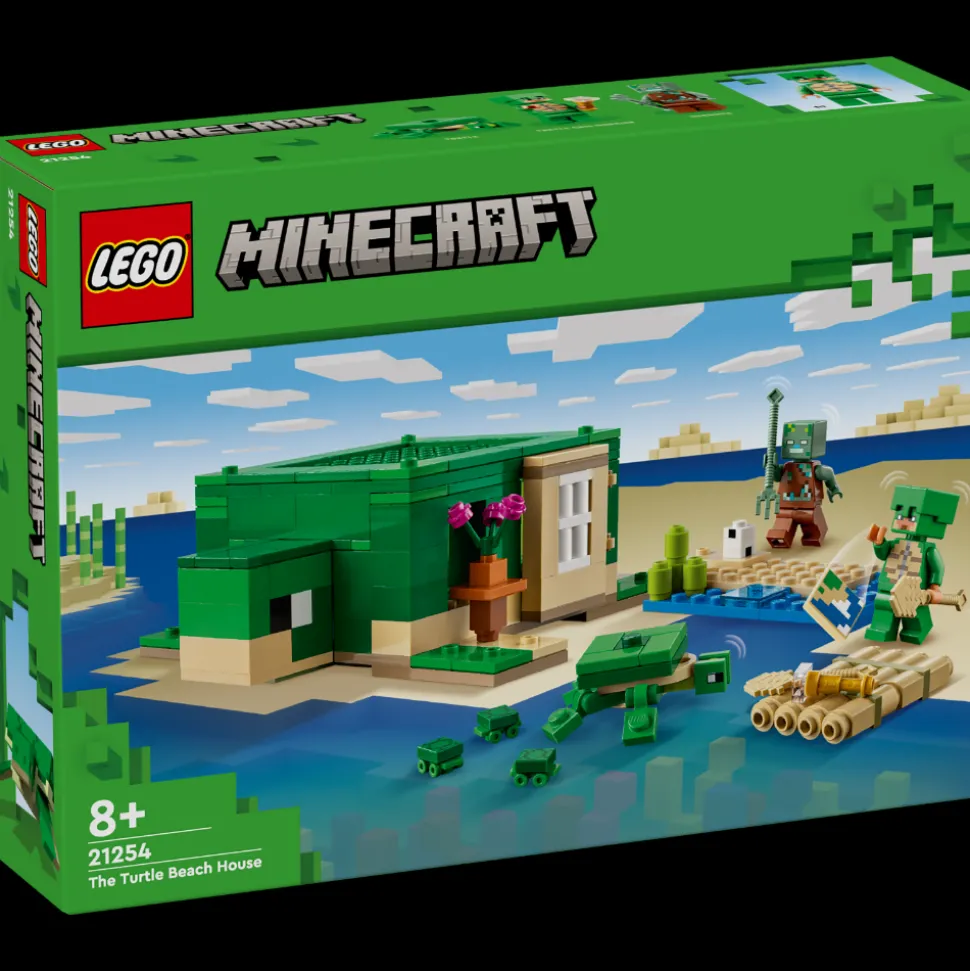 LEGO 21254 Minecraft The Turtle Beach House Shop