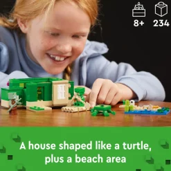 LEGO 21254 Minecraft The Turtle Beach House Shop