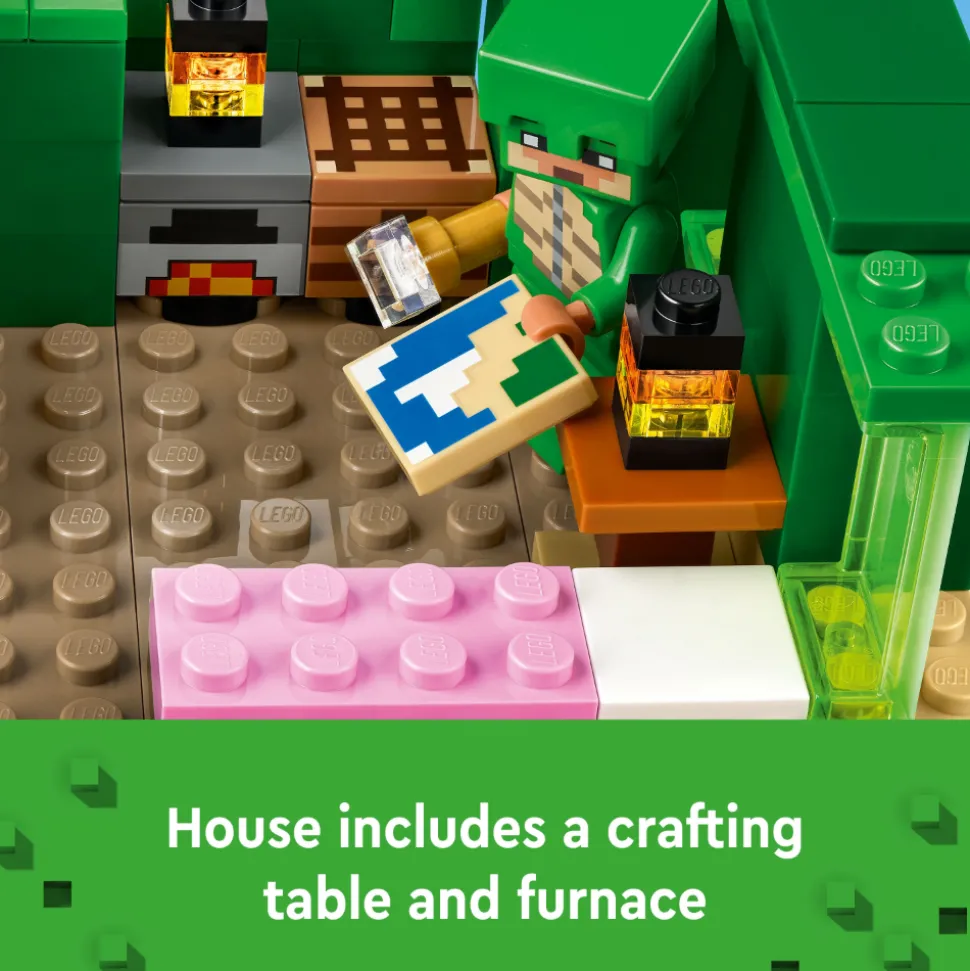 LEGO 21254 Minecraft The Turtle Beach House Shop
