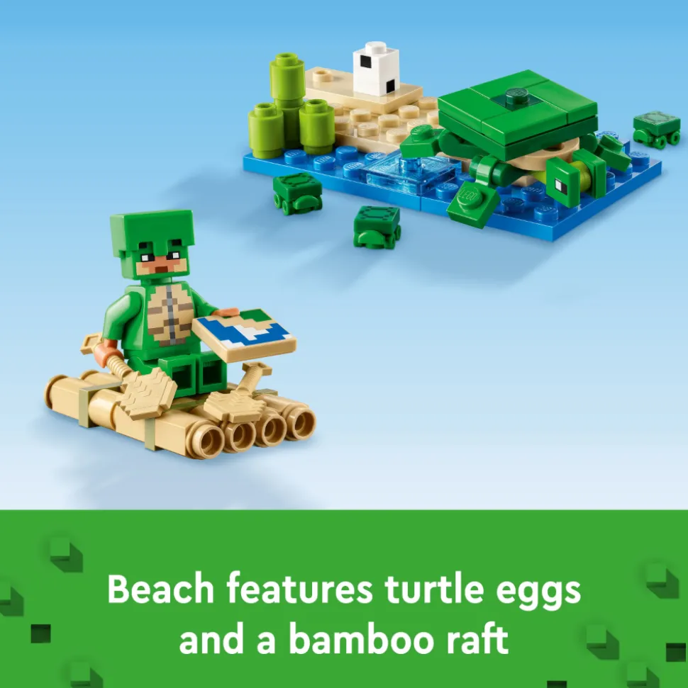LEGO 21254 Minecraft The Turtle Beach House Shop