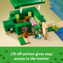 LEGO 21254 Minecraft The Turtle Beach House Shop