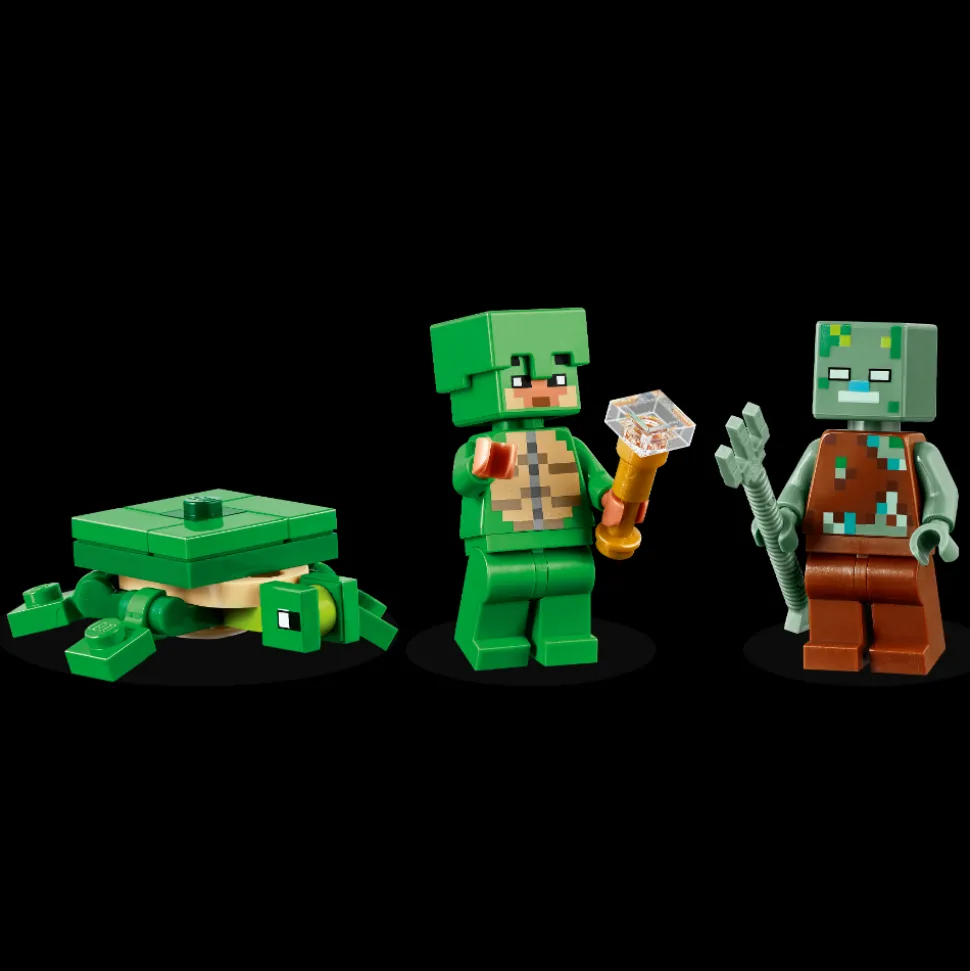LEGO 21254 Minecraft The Turtle Beach House Shop