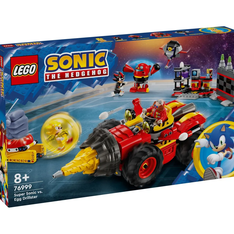 LEGO 76999 Sonic The Hedgehog Super Sonic Vs. Egg Drillster Best