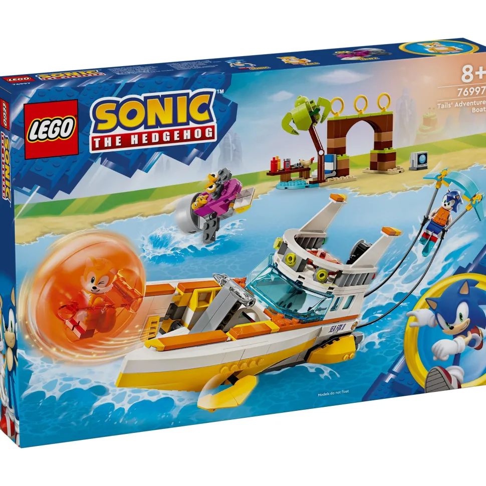 LEGO 76997 Sonic The Hedgehog Tails' Adventure Boat Outlet