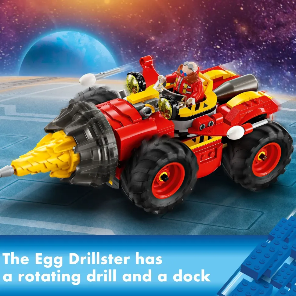 LEGO 76999 Sonic The Hedgehog Super Sonic Vs. Egg Drillster Best
