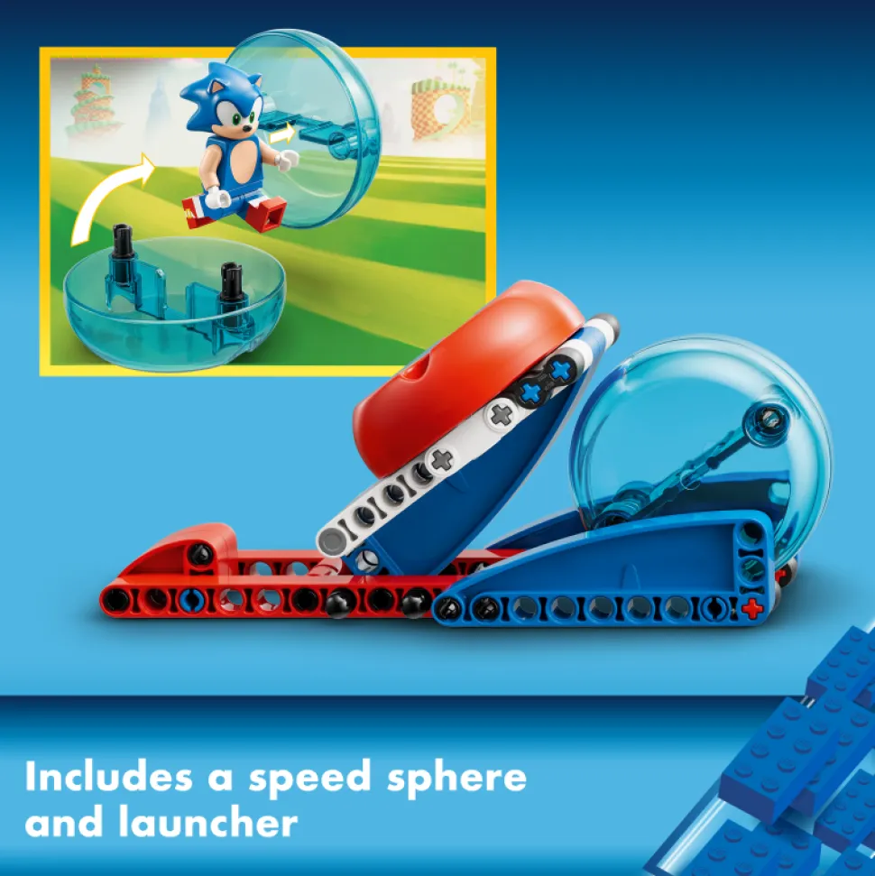 LEGO 76990 Sonic The Hedgehog Sonic's Speed Sphere Challenge Best Sale