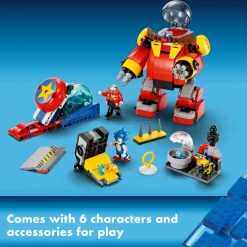 LEGO 76993 Sonic The Hedgehog Sonic Vs. Dr Eggman's Death Egg Robot New