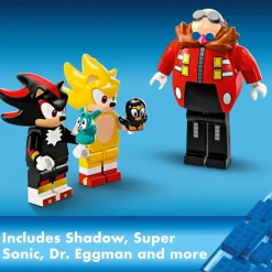 LEGO 76999 Sonic The Hedgehog Super Sonic Vs. Egg Drillster Best