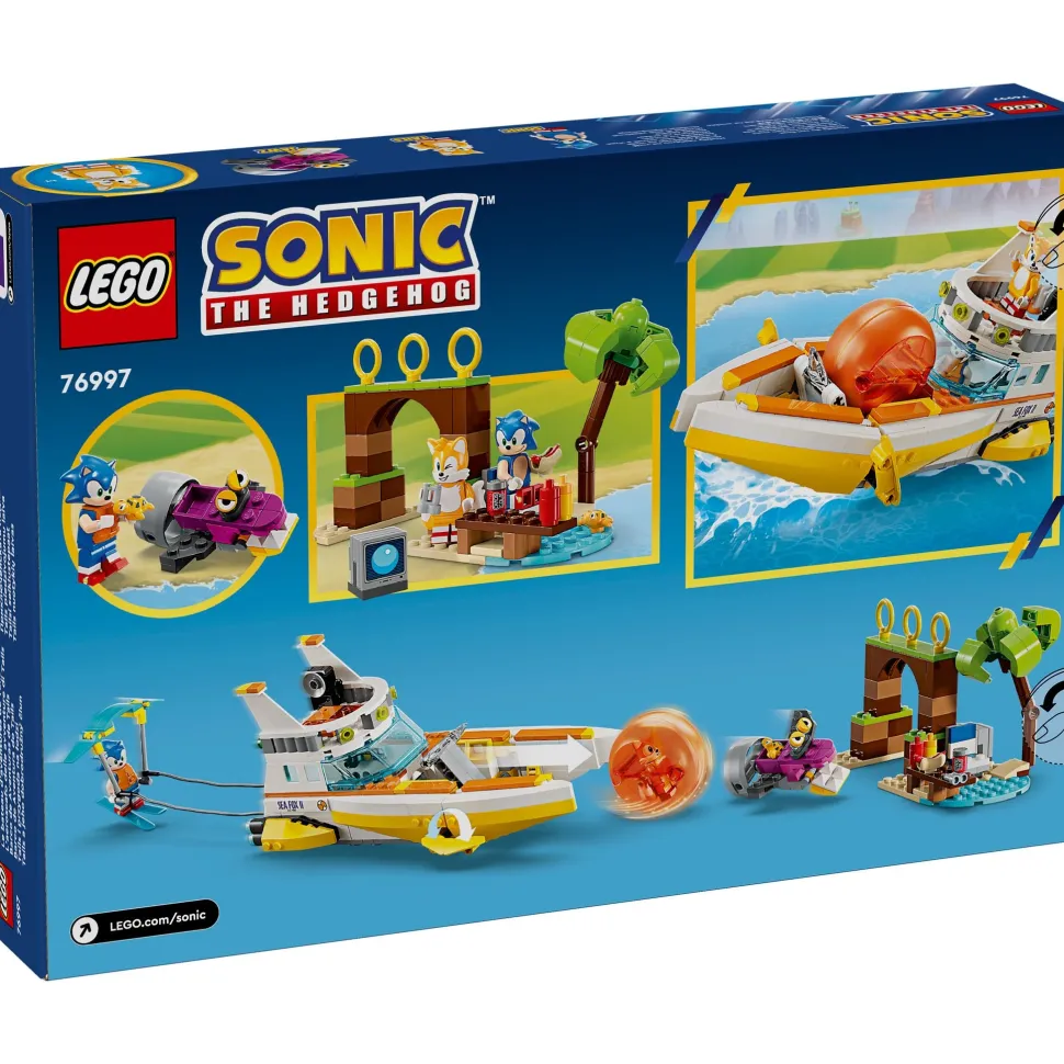 LEGO 76997 Sonic The Hedgehog Tails' Adventure Boat Outlet