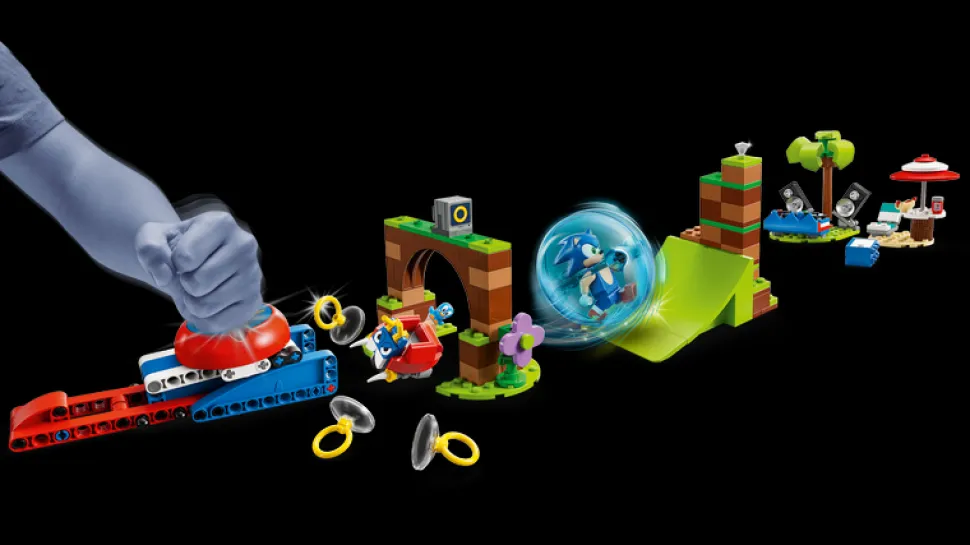 LEGO 76990 Sonic The Hedgehog Sonic's Speed Sphere Challenge Best Sale
