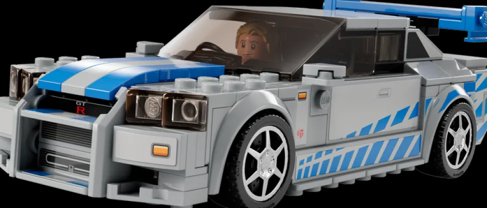 LEGO 76917 Speed Champions 2 Fast 2 Furious Nissan Skyline GT-R (R34) Fashion
