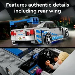 LEGO 76917 Speed Champions 2 Fast 2 Furious Nissan Skyline GT-R (R34) Fashion