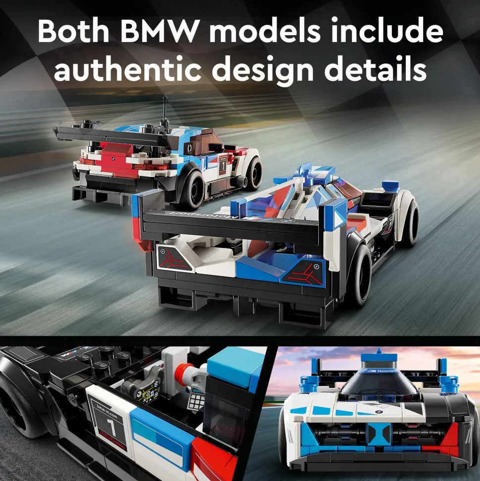 LEGO 76922 Speed Champions BMW M4 GT3 BMW M Hybrid V8 Race Cars Online