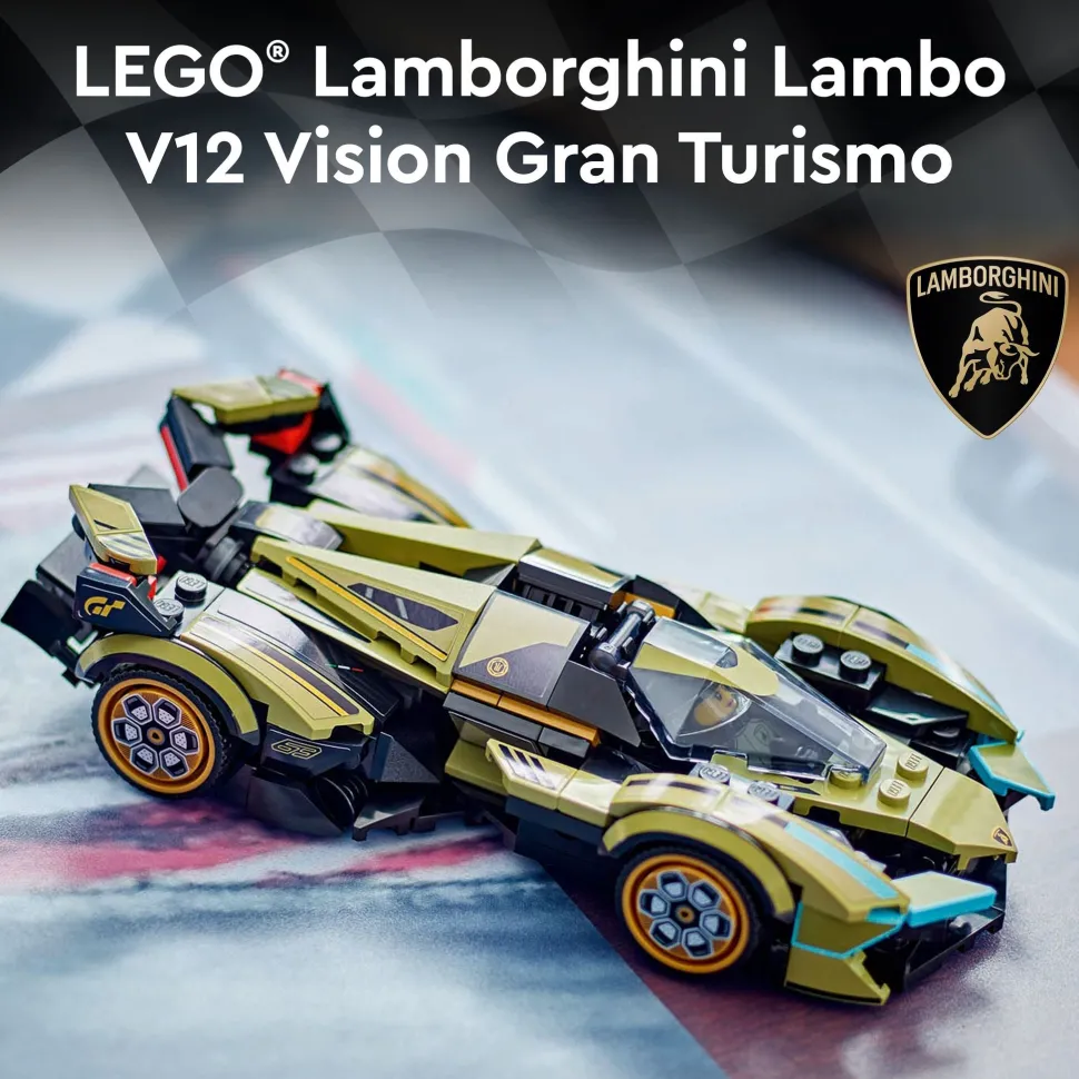 LEGO 76923 Speed Champions Lamborghini Lambo V12 Vision GT Super Car Best