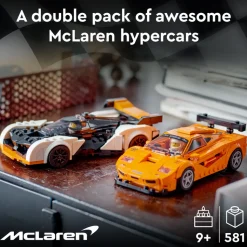 LEGO 76918 Speed Champions Mclaren Solus GT And Mclaren F1 Lm Flash Sale