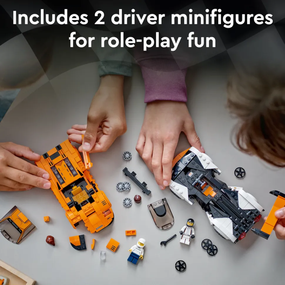 LEGO 76918 Speed Champions Mclaren Solus GT And Mclaren F1 Lm Flash Sale