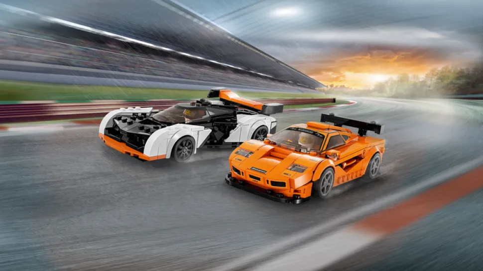 LEGO 76918 Speed Champions Mclaren Solus GT And Mclaren F1 Lm Flash Sale
