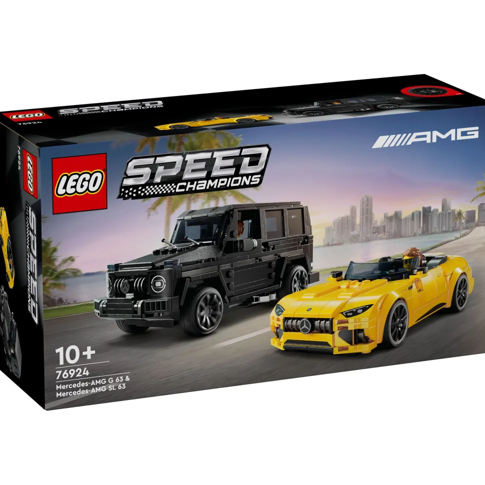 LEGO 76924 Speed Champions Mercedes-Amg G 63 & Mercedes-Amg Sl 63 New