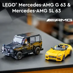 LEGO 76924 Speed Champions Mercedes-Amg G 63 & Mercedes-Amg Sl 63 New