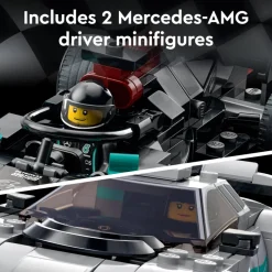 LEGO 76909 Speed Champions Mercedes-Amg F1 W12 E Performance & Mercedes-Amg Project One Shop
